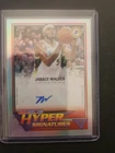 2025-26 NBA Hoops Jarace Walker Auto Hyper Signatures Holo #HHS-JW SP Pacers