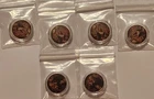Lot 6 Haleybug 1/10 oz .999 Silver Rounds Betsy Ross Hamilton 250th Band Series