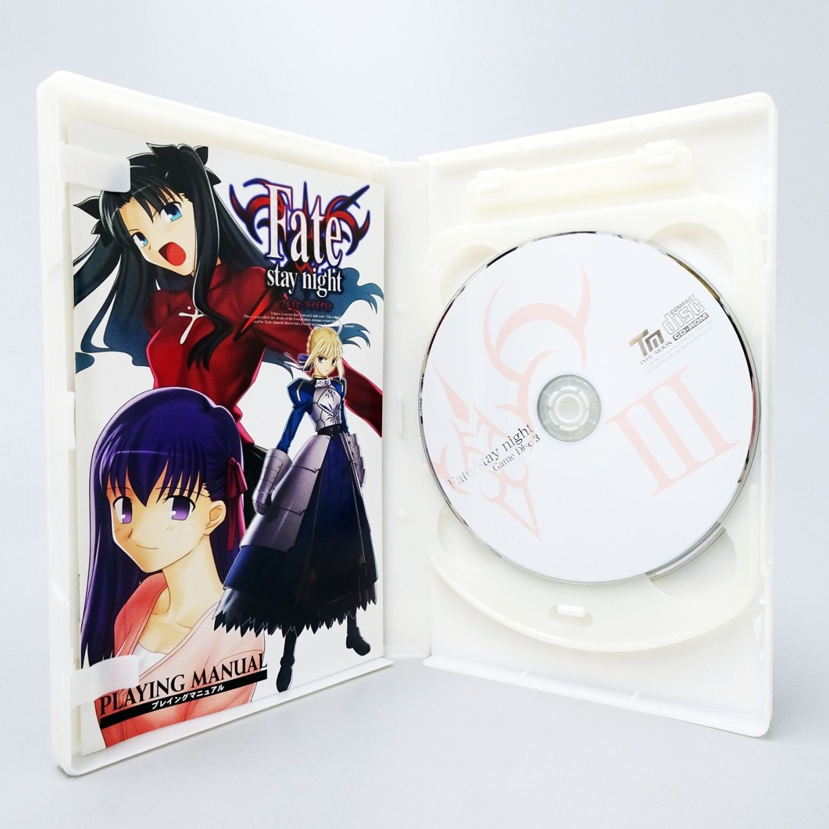 Fate / Stay Night Limited Edition Windows PC Game TYPE MOON Used