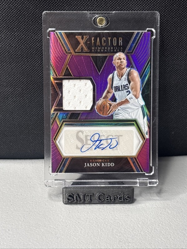 2022 Select Jason Kidd X-Factor Memorabilia Signatures #XFS-JKD  /75 (Auto/Mem)
