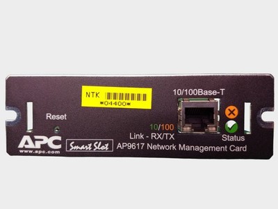 APC Smart Slot Network Management Card AP9617 Ethernet Module - Open Box