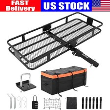 60 X 24 X 6 Hitch Cargo Carrier 500lbs Capacity Cargo Carrier With Bag Net 60 X 24 X 6 Hitch Cargo Carrier 500lbs Capacity Cargo Carrier With Bag Net