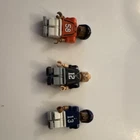 NFL Player Figures Set of 3 Brady Miller Beckham Jr. Bricks Lego Compatible