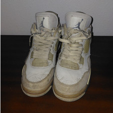 Jordan Air Jordan 4 Retro Off-White Sail High...