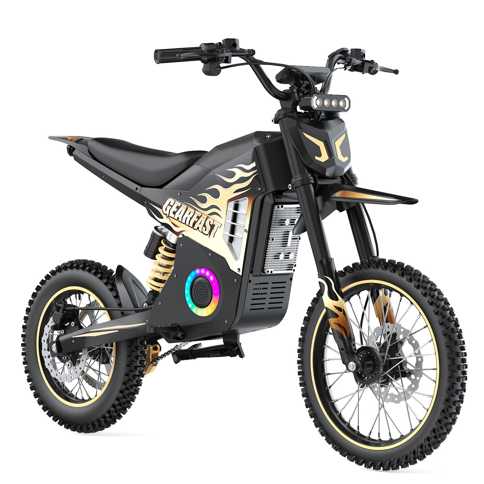 Electric Dirt Bike 3500W Peak 44MPH 48V 23.4AH Off-Road E-Moto for Adults &Teens