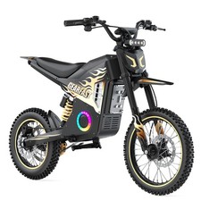 Electric Dirt Bike 3500W Peak 44MPH 48V 23.4AH Off-Road E-Moto for Adults Teens