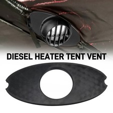 For Diesel Heater Tent/Shack Adapter 76mm 3" Hose Black or Orange