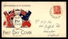 Mayfairstamps Australia FDC 2 1/2d commonwealth First Day Cover aax_91797
