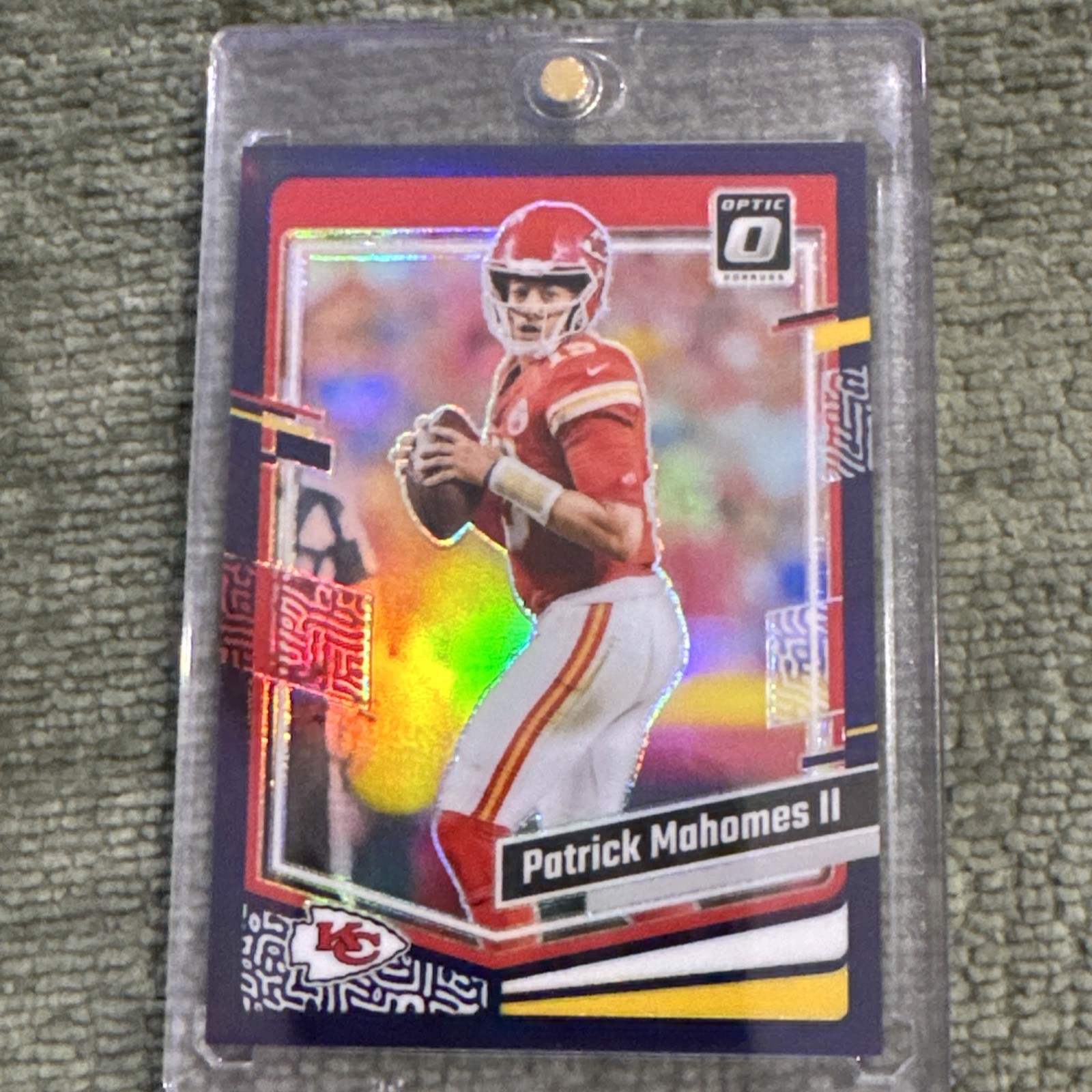 2023 Donruss Optic Patrick Mahomes Purple #93 /50 Chiefs