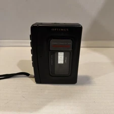 Optimus Compact Cassette Recorder Tested and Works Vintage, CTR-105