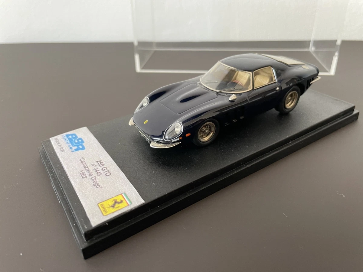 Miniature BBR Ferrari 250 GTO Street 1962 – 1/43 Marron #09/18 – LeMans