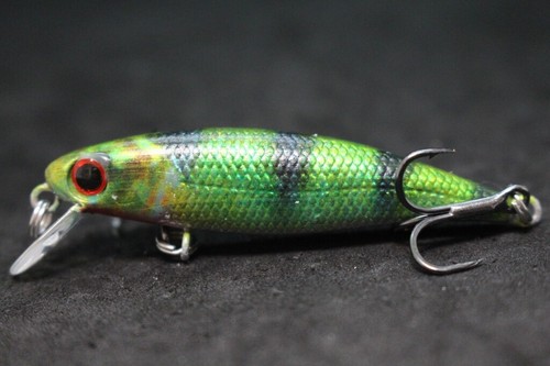Señuelo de pesca Jerkbait cebo con señuelo 2 1/2 pulgadas apretado realista hundimiento lento HM639 - Imagen 33 de 49