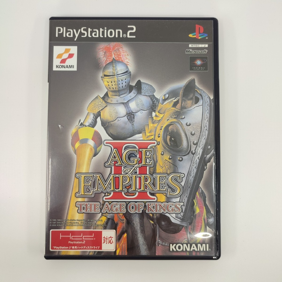 Age of Empires Boxed Playstation PS2 Japan Japanese Game UK