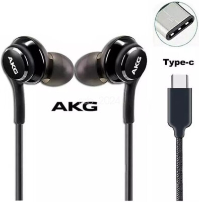 Original Samsung Kopfhörer AKG Typ-C In-Ear Ohrhörer Galaxy S25 S24 S23 S22+ A55