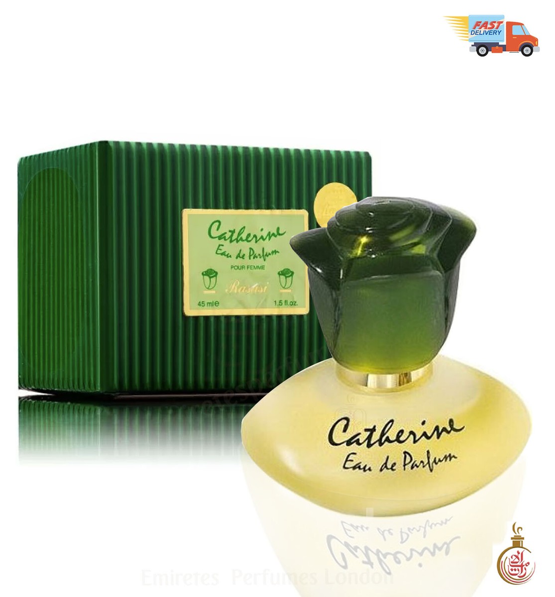 Rasasi Catherine Eau De Parfum Spray – 45 Ml, Warmer Blumiger Duft
