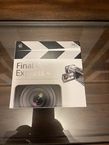 Brand New Apple Software Final Cut Express 4 - Retail Version - MB278Z/A  - Picture 1 of 5