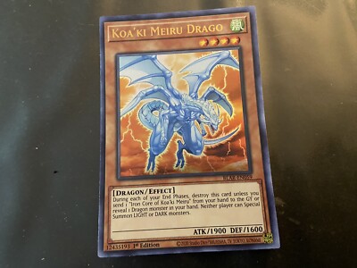 Koa'ki Meiru Drago Ultra Rare 1st Edition BLAR-EN059