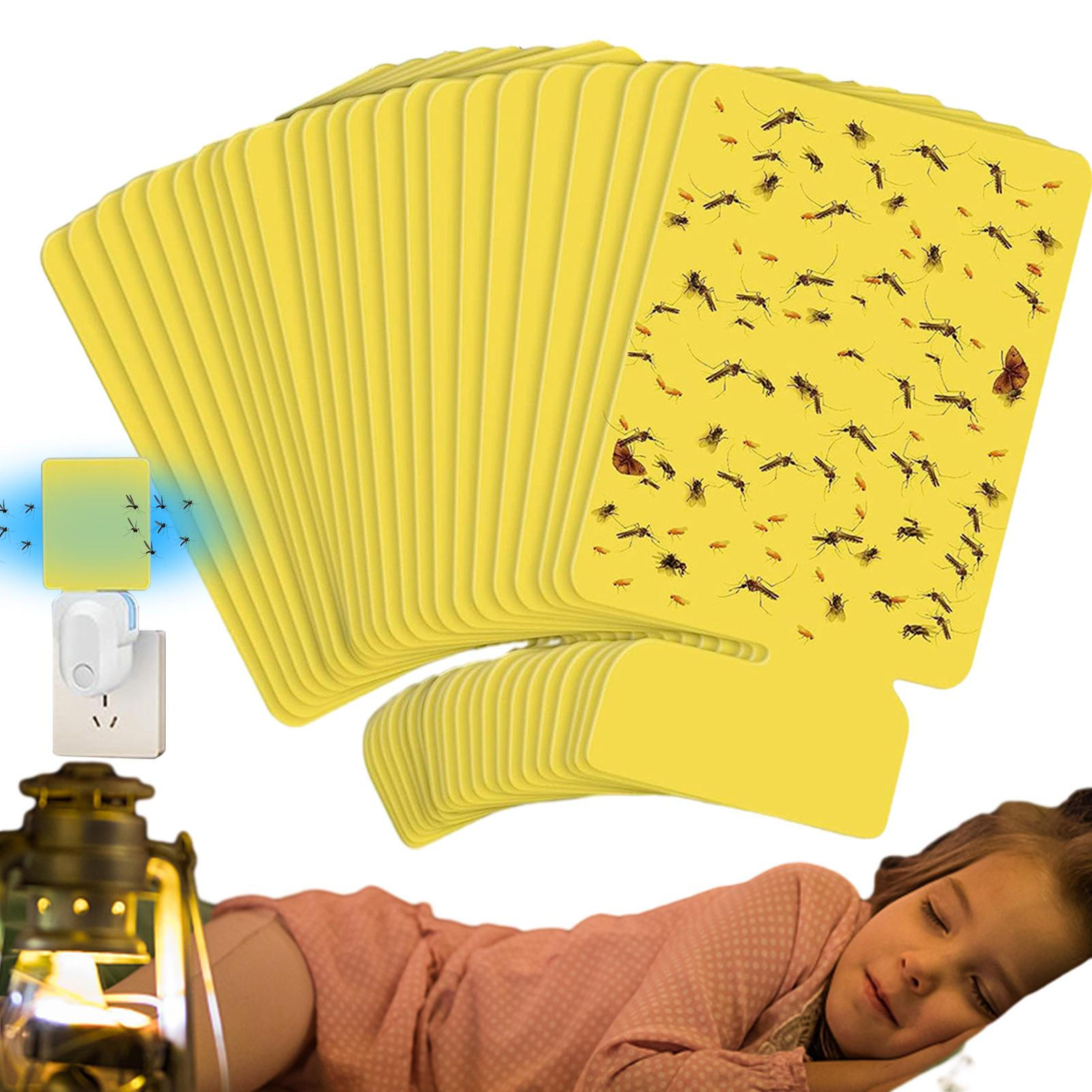 Fruit Fly Trap 24pcs Effective PlugIn Fly Exterminator Multiuse Sticky Glue eBay