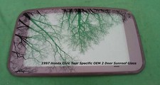 1997 HONDA CIVIC 2 DOOR OEM YEAR SPECIFIC SUNROOF GLASS FREE SHIPPING!