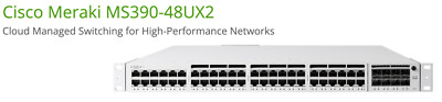 New Cisco MS390-48UX2 - 48 Ports Fully Managed Ethernet Switch - unclaimed