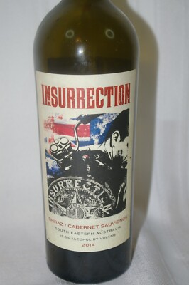 2014 Insurrection Shiraz/ Cabernet/ Sauvignon Collectors Bottle-Empty 