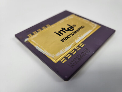Vintage Intel Pentium Pro KB80521EX200 SL245 Processor CPU 200MHz