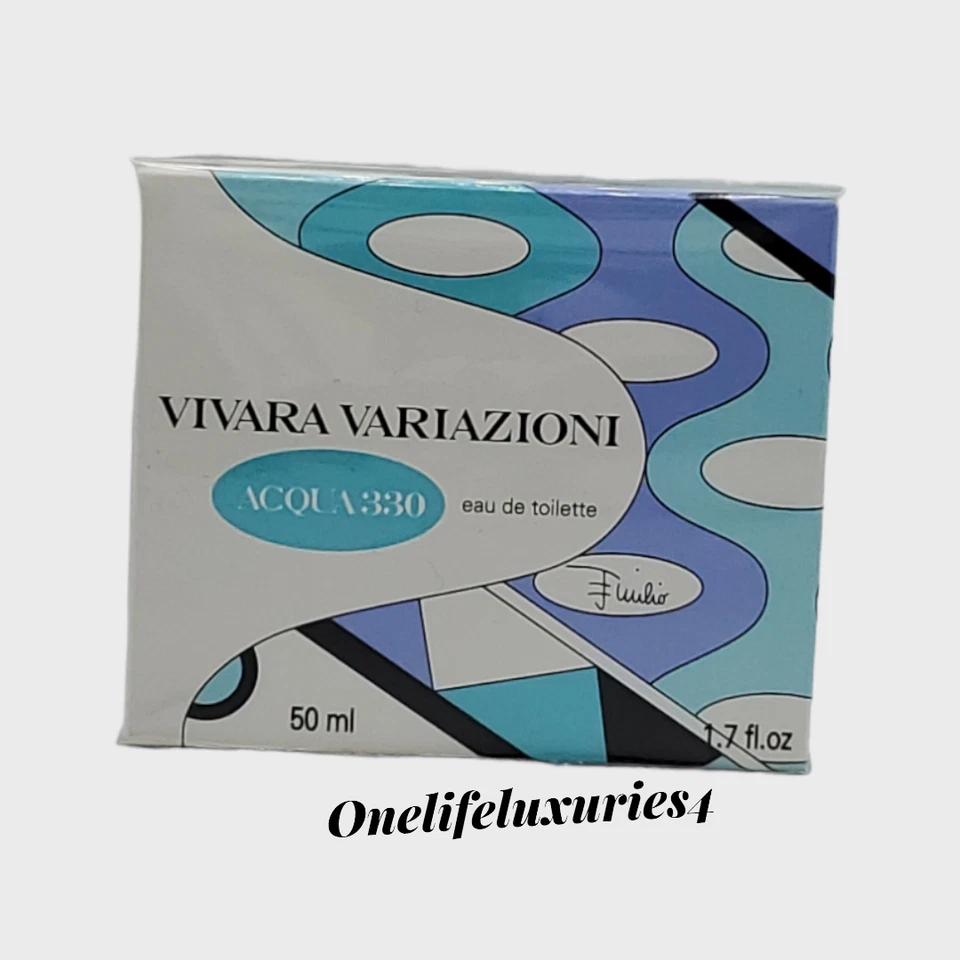 EMILIO PUCCI VIVARA VARIAZIONI ACQUA 330 Eau De Toilette 1.7 oz 50ML SPRAY NEW - Image 2 of 4
