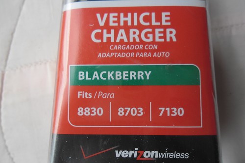 NEW Verizon Blackberry Vehicle Charger for 8830, 8703, 7130 - Picture 3 of 4