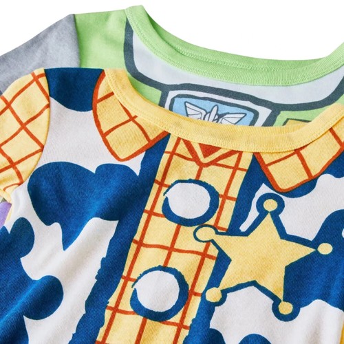 Disney Toy Story Toddler Boys' 4pc Cotton Pajama Set – Buzz & Woody Sleepwear - 第 30/34 張圖片
