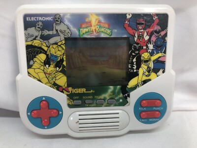 Vintage 1994 Tiger Electronics Power Rangers Handheld Video Game VHTF ...