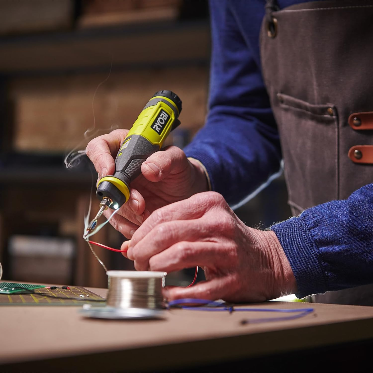 Saldatore A Stagno Saldatore Digitale 100W Con Display LCD - Tutto Incluso Per Riparazioni Fai Da Te 100W Temperatura Regolabile - Foto 10