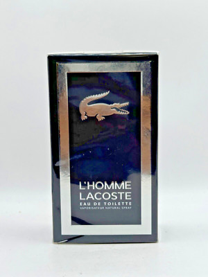 L'HOMME LACOSTE BY LACOSTE 50ML EDT SPRAY (NEW WITH BOX & SEALED)