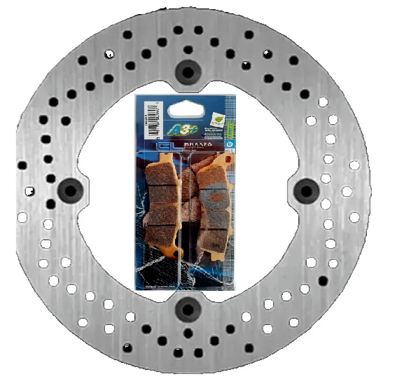Bremsscheibe Hinten Ng Honda XL1000 V Varadero 1000 1999 2002 + BeläGe Bremse-image