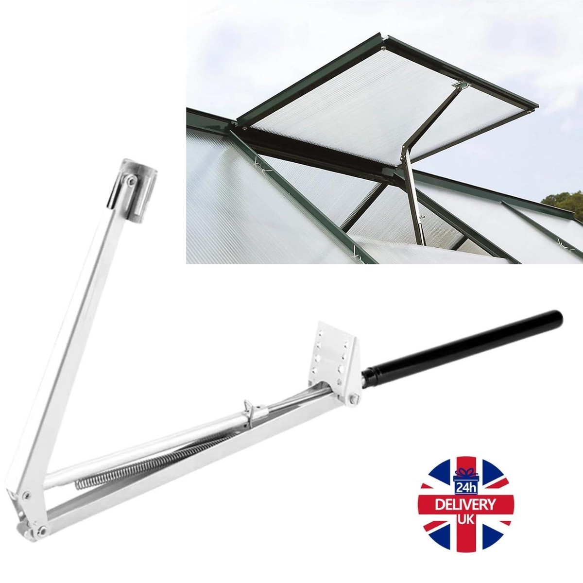 Apriporta Automatico Per Serra Ejoyous Solare - Termico Per Ventilazione, Carico 7 Kg - Foto 11