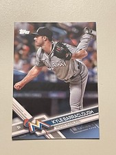 2017 Topps Father's Day Blue #94 Kyle Barraclough/50 MARLINS! SPR1
