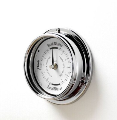 Gezeitenuhr, Barometer, Mondphase Gartenuhren, Thermometer - 50% Rabatt UVP