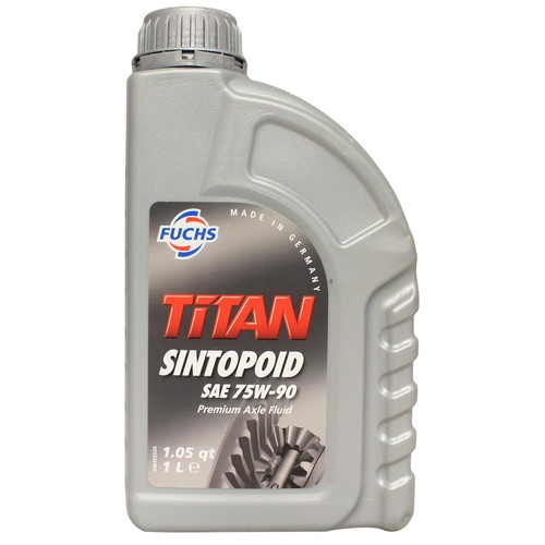 Fuchs TITAN SINTOPOID SAE 75W90 Synthetic Gear Oil High Performance 1L