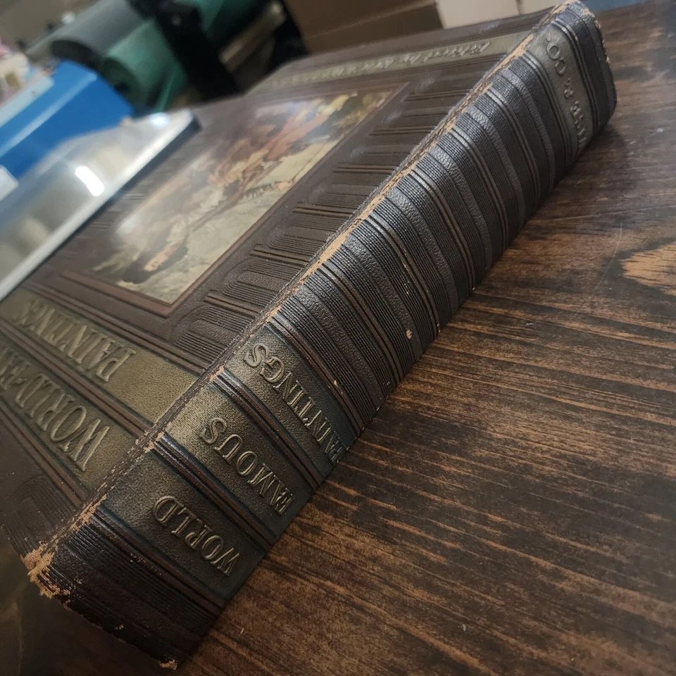 "World Famous Paintings” by Rockwell Kent 1939 ☆ WM. H. Wise & Co. Foto 3 de 4