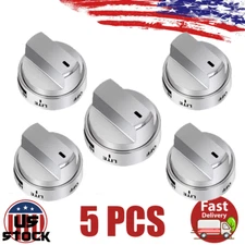 Replacement For lg Universal Stove Gas knobs - AEZ73453509 Oven Knob (5 Pack)