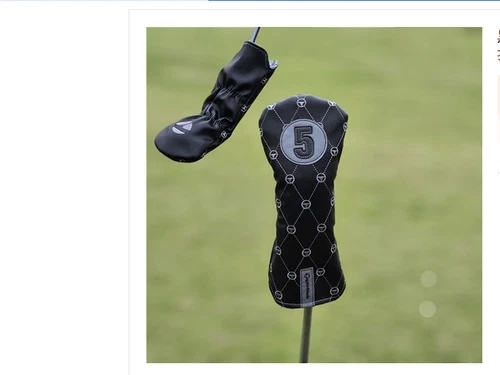 Schwarze Taylormade Golfschläger Headcovers Driver Fairway Hölzer Cover Head Covers Set - Bild 11 von 29