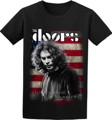 Jim Morrison The Doors Men T-shirt Black Unisex Tee All Sizes XX230
