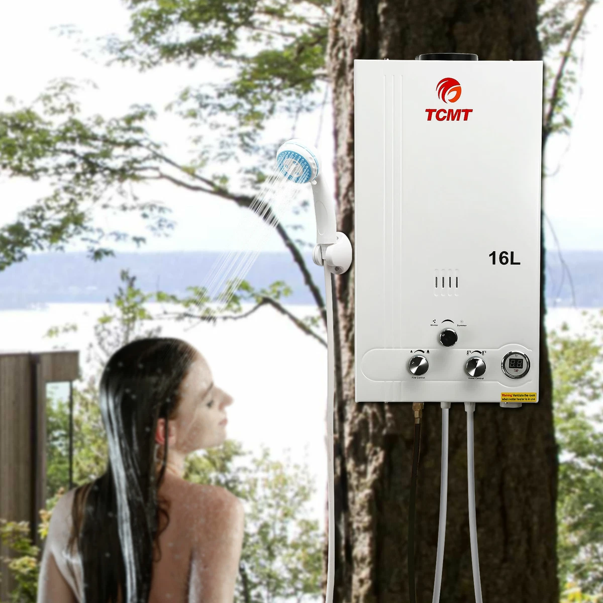 16L 4.2GPM Tankless Water Heater Natural Gas Water Boiler On-Demand Whole  House | eBay