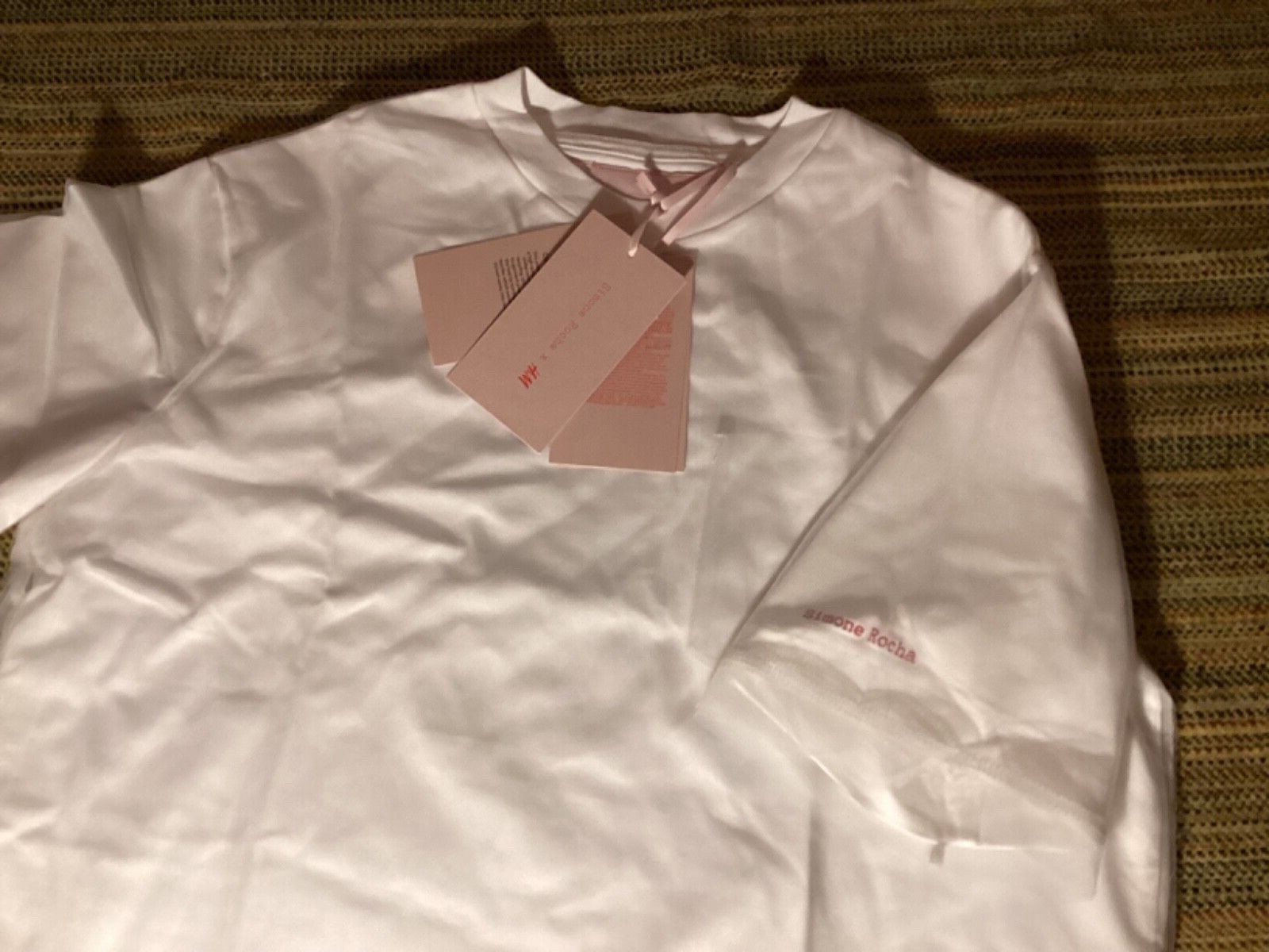 Simone Rocha x H&M  white layered tulle tshirt size small mens/unisex sold out image 4