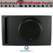 ROCKFORD FOSGATE P500-12P 12" 500W RMS PORTED BOX SUBWOOFER BASS SPEAKER AMP NEW