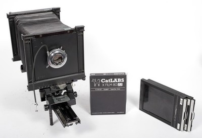SinarAlpina 4X5 Camera with Rodenstock 127mm F6.3 lens + holders + film #2116