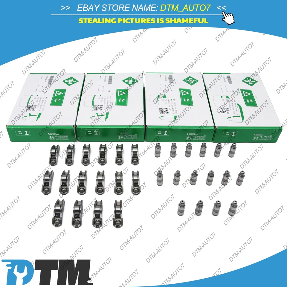 Juego de brazos basculantes INA 16x elevadores hidráulicos grifos para GTI VW AUDI A4 2.0 BPY 2.5 Foto 2 de 4