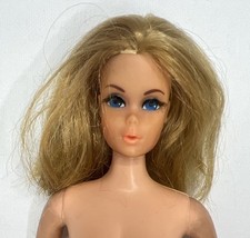 Vintage Mod Era TNT Barbie Doll Blonde Twist N Turn HEAD NOT ATTACHED
