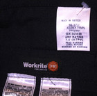 BNWOT Workrite Pants Mens 38-37 Navy Flame Resistant FR 2112 Nomex ARC Rating — photo 4