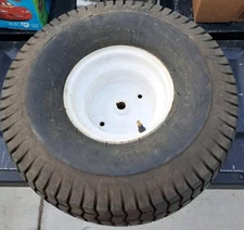 POULAN CRAFTSMAN AYP REAR WHEEL RIM TIRE CARLISLE Turf Saver 20X10-8 White