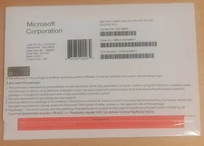 Win 10 Pro 64-Bit DVD - Factory Sealed + Genuine Product Key